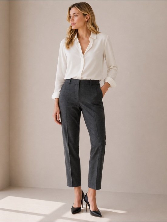 J. Crew Pants - J. Crew Italian Wool Slim Leg Ankle Pants Size 12
